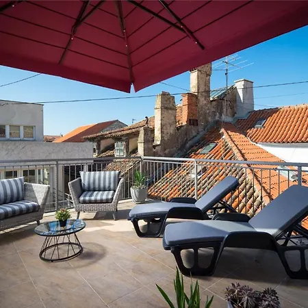 Palace Penthouse With Terrace In Centre Old Town Apartment